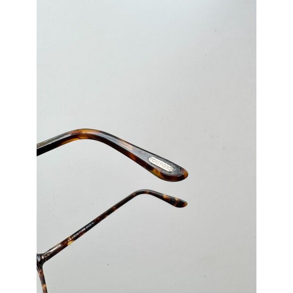TOM FORD TF5481 Tortoiseshell Acetate Plastic Full Frame Eyeglasses Glasses - Picture 10 of 16